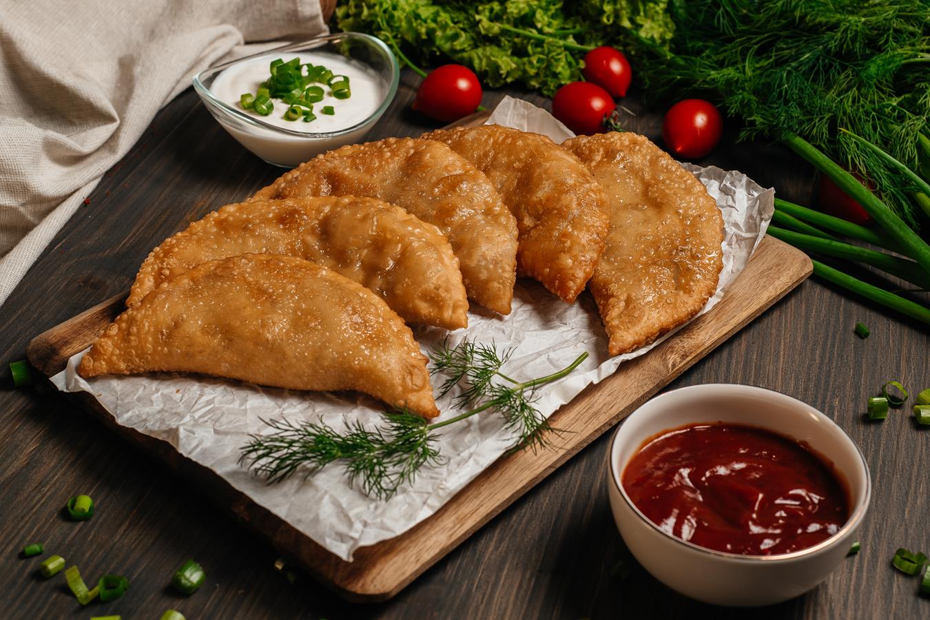 Чебурек готовый замороженный (1,5 кг)